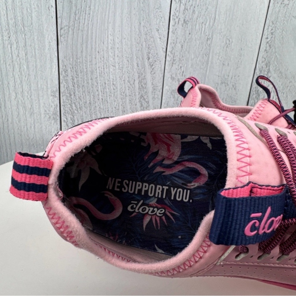 Clove Classic Nursing Shoes Sneakers Women’s Size 6.5 Pink Comfort Miami Nights - Picture 10 of 12